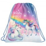 Rucsac tip sac cu șnur copii, model UNICORN - Derform