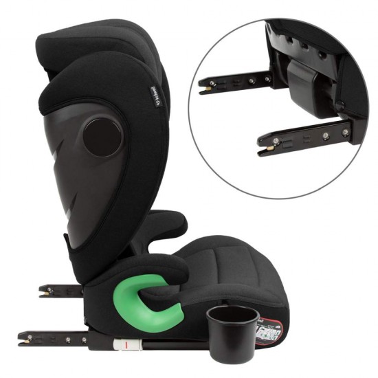 Scaun auto copii cu Isofix 15-36 Kg Kidwell Weston - Gri negru