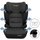 Scaun auto copii cu Isofix 15-36 Kg Kidwell Weston - Gri negru