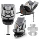Scaun auto cu ISOFIX Kidwell Gocar, grupa de vârsta 40-135 cm, i-Size – gri