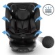 Scaun auto cu ISOFIX Kidwell Gocar, grupa de vârsta 40-135 cm, i-Size – negru