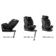 Scaun auto cu ISOFIX Kidwell Gocar, grupa de vârsta 40-135 cm, i-Size – negru