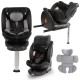 Scaun auto cu ISOFIX Kidwell Gocar, grupa de vârsta 40-135 cm, i-Size – negru gri