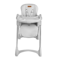 Scaun de masă Kidwell FORTO – pliabil, cu înălțime reglabilă, gri