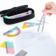 Set geometric puzzle Kidea pentru fete – 4 piese, 20 cm