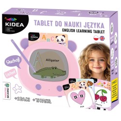 Tabletă Kidea pentru învățarea limbilor străine, roz