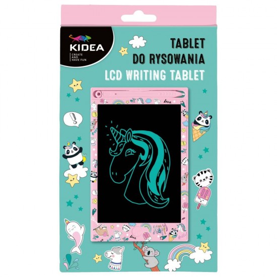 Tabletă pentru scris și desenat unicorni - Kidea