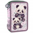 Penar copii echipat cu două compartimente pentru fete, design Panda - Derform