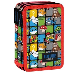 Penar copii echipat cu trei compartimente model Mario - Derform