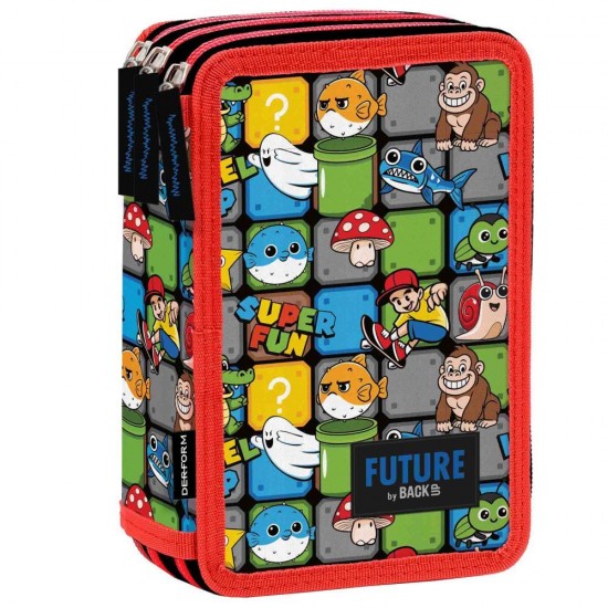 Penar copii echipat cu trei compartimente model Mario - Derform