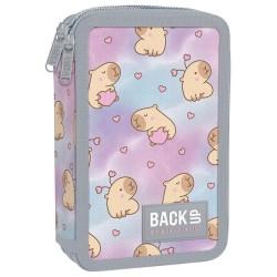 Penar cu două compartimente, echipat cu rechizite, model Capibara - BackUp