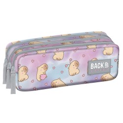 Penar oval cu trei compartimente, model Capibara - BackUP