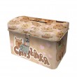 Pușculiță pentru fete cu lacăt, model Capibara - Derform Pușculiță pentru fete cu lacăt, model Capibara - Derform