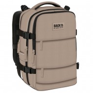 Rucsac/ghiozdan școlar și bagaj de mână avion - culoarea bej, Backup