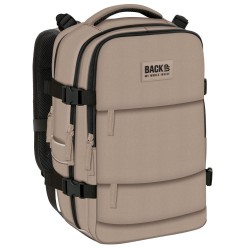 Rucsac/ghiozdan școlar și bagaj de mână avion - culoarea bej, Backup