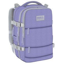 Rucsac/ghiozdan școlar și bagaj de mână avion - culoarea mov, Backup
