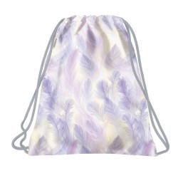 Rucsac tip sac cu șnur, model Pene de Zână - BackUp