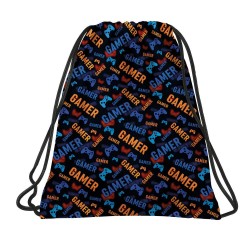Rucsac tip sac cu șnur, model Power Gamer - BackUp