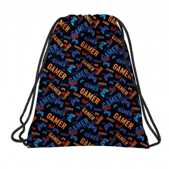 Rucsac tip sac cu șnur, model Power Gamer - BackUp