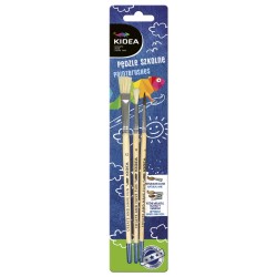 Set de 3 pensule, Kidea