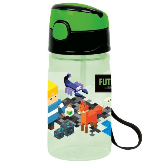 Sticlă de apă pentru băieți, 330ml - model MINECRAFT - Derform