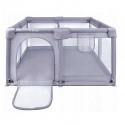 Loc de joacă copii tip țarc 130x130, model Kidwell Fanko - gri