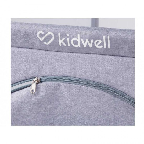 Loc de joacă copii tip țarc 130x130, model Kidwell Fanko - gri