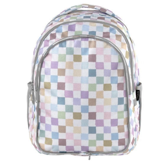 Ghiozdan ergonomic, cu 3 compartimente - model Little Dreamers - Backup, 3 în 1