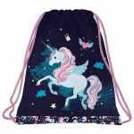 Rucsac tip sac cu șnur  Derform, model unicorn