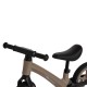 Bicicletă fără pedale Bebego Aero cu roți gonflabile, gri-bej