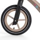 Bicicletă fără pedale Bebego Aero cu roți gonflabile, gri-bej