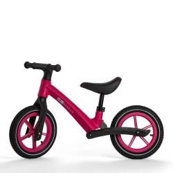 Bicicletă fără pedale Bebego Aero cu roți gonflabile, roz