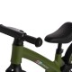 Bicicletă fără pedale Bebego Aero cu roți gonflabile, verde