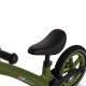 Bicicletă fără pedale Bebego Aero cu roți gonflabile, verde