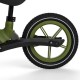 Bicicletă fără pedale Bebego Aero cu roți gonflabile, verde