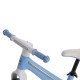 Bicicletă fără pedale Bebego Lumino cu LED, albastru deschis