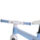 Bicicletă fără pedale Bebego Lumino cu LED, albastru deschis