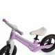 Bicicletă fără pedale Bebego Lumino cu LED, roz