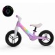 Bicicletă fără pedale Bebego Lumino cu LED, roz