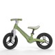 Bicicletă fără pedale Bebego Lumino cu LED, verde