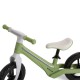 Bicicletă fără pedale Bebego Lumino cu LED, verde