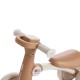 Bicicletă fără pedale Bebego Quattro 2 în 1, bej