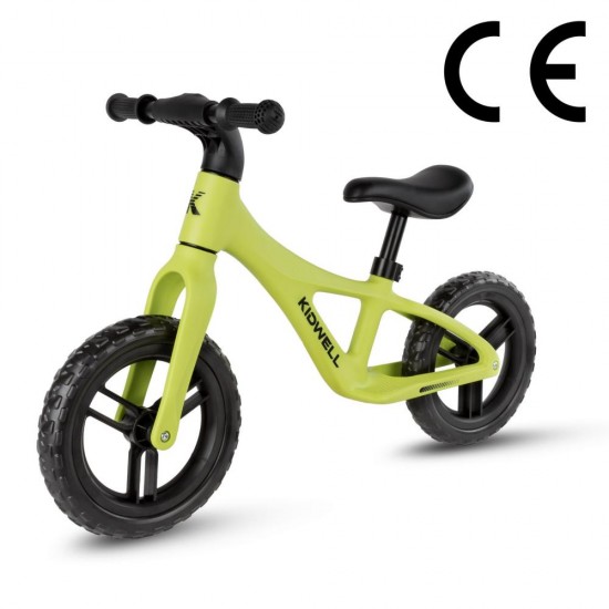 Bicicletă fără pedale Kidwell Jogo, Lime
