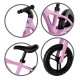 Bicicletă fără pedale Kidwell Jogo Pink, roz