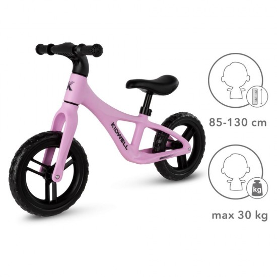 Bicicletă fără pedale Kidwell Jogo Pink, roz