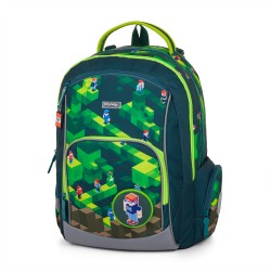 Ghiozdan ergonomic și rucsac pentru băieți   -OXY GO PLAYWORLD