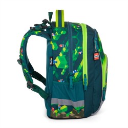 Ghiozdan ergonomic și rucsac pentru băieți   -OXY GO PLAYWORLD