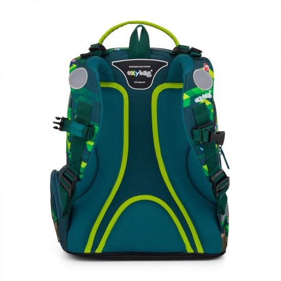 Ghiozdan ergonomic și rucsac pentru băieți   -OXY GO PLAYWORLD
