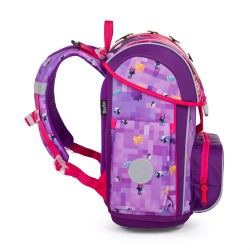 Ghiozdan ergonomic și rucsac pentru fete – Premium Cool Playworld Girl, Oxybag