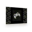 Premium Cool Gamer protecție pentru birou pentru băieți, verde neon – negru, Oxybag